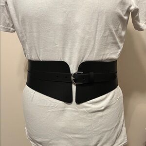 Chic Black Waist Belt